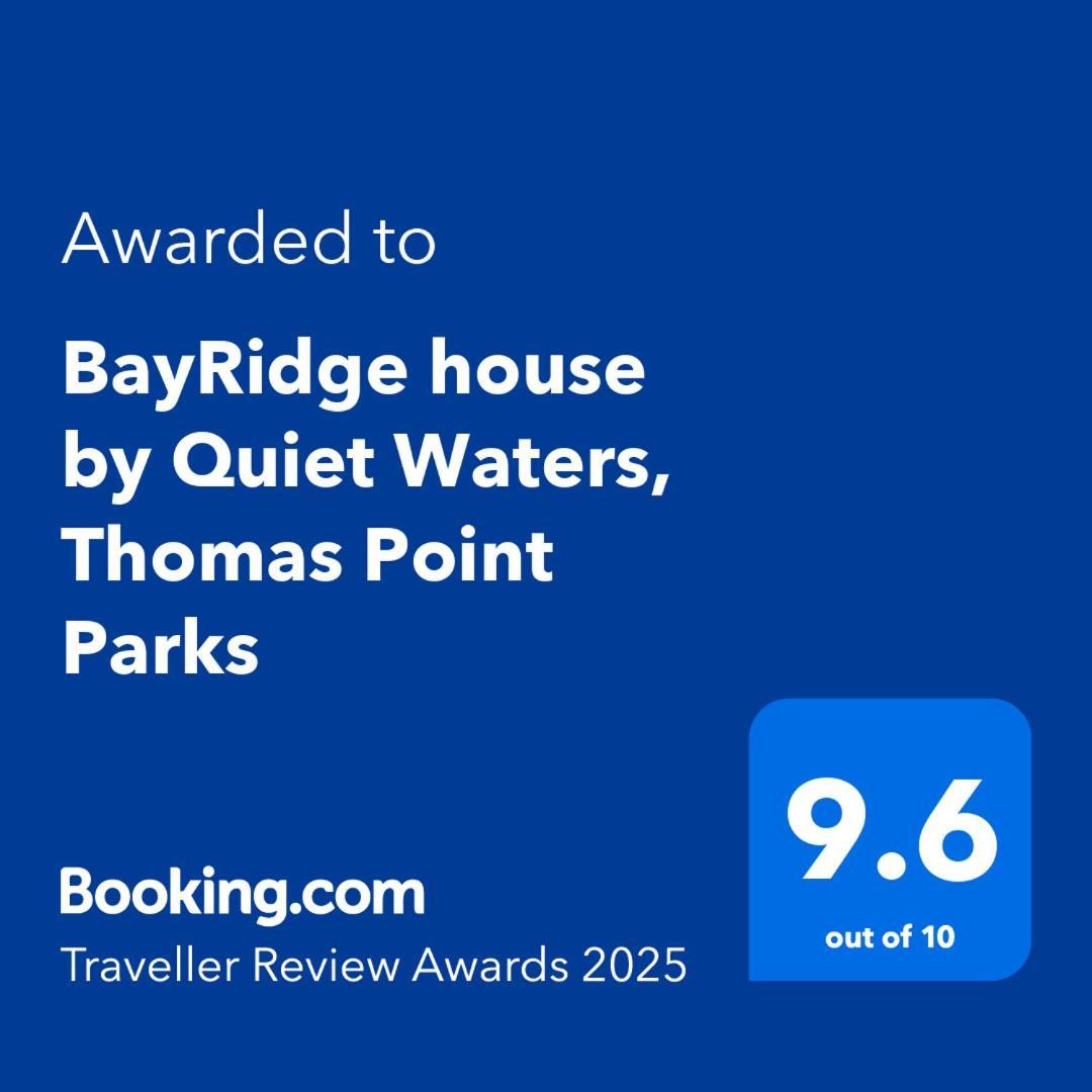 Bayridge House By Quiet Waters, Thomas Point Parks Appartement *